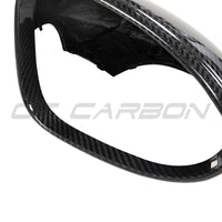 PORSCHE PANAMERA 971 2017-2024 CARBON FIBRE MIRRORS WITH LANE ASSIST - RHD-Accessories-CT CARBON-CT Carbon - High-quality carbon fiber and gloss black aerodynamic parts for premium sports and luxury vehicles.