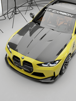 BMW G80/G81/G82/G83 M3/M4 2021+ DRY CARBON FIBRE BONNET/HOOD - CT DESIGN