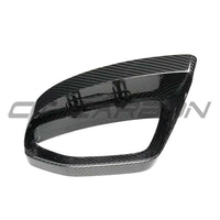 AUDI A6/S6/RS6 C8 2015-2025 CARBON FIBRE MIRRORS WITH LANE ASSIST - RHD