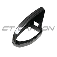 AUDI A6/S6/RS6 C8 2015-2025 CARBON FIBRE MIRRORS WITH LANE ASSIST - RHD