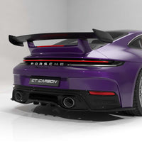 PORSCHE 911 992.2 CARRERA 2024+ CARBON FIBRE DIFFUSER - CT DESIGN