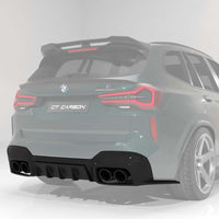 BMW F97 X3M 2021-2024 (LCI) CARBON FIBRE DIFFUSER - CT DESIGN