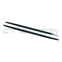 BMW 1 SERIES E82/E83/E87/E88 2004-2013 GLOSS BLACK SIDE SKIRTS