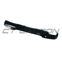 BMW 3 SERIES E90/E91 2005-2011 GLOSS BLACK DIFFUSER - TWIN LEFT