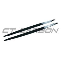 BMW 3 SERIES E92/E93 2006-2013 GLOSS BLACK SIDE SKIRTS