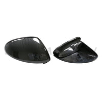PORSCHE CAYENNE 9YA 2018-2024 CARBON FIBRE MIRRORS -WITHOUT LANE ASSIST - RHD-Accessories-CT CARBON-CT Carbon - High-quality carbon fiber and gloss black aerodynamic parts for premium sports and luxury vehicles.