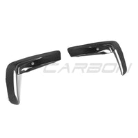 BMW M8 F91/F92/F93 2019+ CARBON FIBRE FRONT BUMPER TRIM-Accessories-CT CARBON-CT Carbon - High-quality carbon fiber and gloss black aerodynamic parts for premium sports and luxury vehicles.