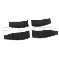 BMW M3/M4 G80/G81/G82/G83 2021+ CARBON FIBRE FRONT BUMPER CANARDS - V3