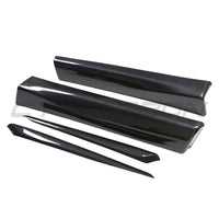TESLA MODEL 3 2023+ CARBON FIBRE INTERIOR DOOR PANEL TRIM ADD ON-Accessories-CT CARBON-CT Carbon - High-quality carbon fiber and gloss black aerodynamic parts for premium sports and luxury vehicles.