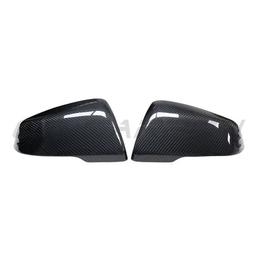 TOYOTA SUPRA A90 CARBON FIBRE MIRRORS-Accessories-CT CARBON-CT Carbon - High-quality carbon fiber and gloss black aerodynamic parts for premium sports and luxury vehicles.