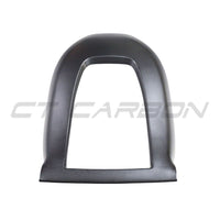 TESLA MODEL 3 2017-2023 MATTE CARBON FIBRE SEAT BACK COVERS-Accessories-CT CARBON-CT Carbon - High-quality carbon fiber and gloss black aerodynamic parts for premium sports and luxury vehicles.