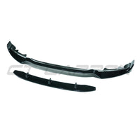 BMW X6 F16 2014-2018 GLOSS BLACK SPLITTER