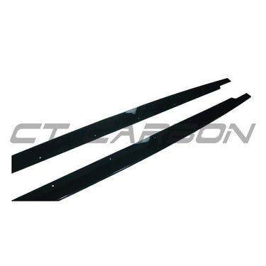 BMW M3 E90 2006-2013 GLOSS BLACK SIDE SKIRTS - V2