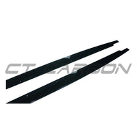 BMW M3 E90/E92 2007-2013 GLOSS BLACK SIDE SKIRTS