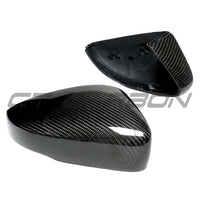 VW POLO MK5 2015-2018 DRY CARBON FIBRE MIRROR COVER REPLACEMENTS