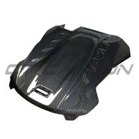 F95 X5M/F96 X6M DRY CARBON FIBRE ENGINE COVER