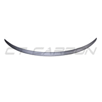 TESLA MODEL 3 2017-2023 MATTE CARBON FIBRE SPOILER - V1-Spoiler-CT CARBON-CT Carbon - High-quality carbon fiber and gloss black aerodynamic parts for premium sports and luxury vehicles.