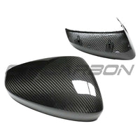 AUDI A3/S3/RS3 8Y 2022+ CARBON FIBRE MIRROR COVERS WITH LANE ASSIST - LHD