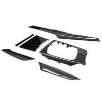 BMW GXX 2022-2024 CARBON FIBRE CENTER CONSOLE TRIM - LHD