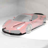 FERRARI 488 SPIDER 2016-2019 FULL CARBON FIBRE KIT - CT DESIGN