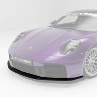 PORSCHE 911 992.2 CARRERA 2024+ CARBON FIBRE SPLITTER - CT DESIGN