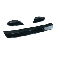 BMW X3M/X4M F97/F98 2017-2021 GLOSS BLACK SPLITTER - V3