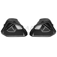 BMW X6 G06 LCI 2024+ CARBON FIBRE FRONT BUMPER DUCTS-Accessories-CT CARBON-CT Carbon - High-quality carbon fiber and gloss black aerodynamic parts for premium sports and luxury vehicles.