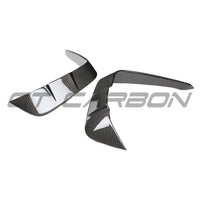 BMW G14/G15/G16 8 SERIES 2018+ DRY CARBON FIBRE SIDE FRONT CANARDS