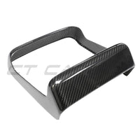 TESLA MODEL S 2021+ CARBON FIBRE REAR SCREEN ADD ON-Accessories-CT CARBON-CT Carbon - High-quality carbon fiber and gloss black aerodynamic parts for premium sports and luxury vehicles.