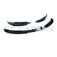 BMW 3 SERIES E90/E91 SE 2005-2009 GLOSS BLACK SPLITTER