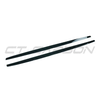 BMW 1 SERIES E82/E83/E87/E88 2004-2013 GLOSS BLACK SIDE SKIRTS