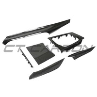 BMW GXX 2025+ LCI CARBON FIBRE CENTER CONSOLE TRIM - LHD