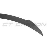 TESLA MODEL S 2013+ CARBON FIBRE SPOILER - V2-Spoiler-CT CARBON-CT Carbon - High-quality carbon fiber and gloss black aerodynamic parts for premium sports and luxury vehicles.