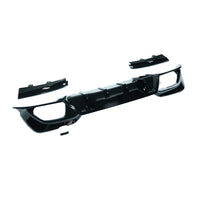 BMW 3 SERIES G20/G21 2018-2022 PRE-LCI GLOSS BLACK DIFFUSER AND TIPS - V3