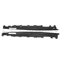 BMW X6 G06 LCI 2024+ CARBON FIBRE SIDE SKIRTS-Side Skirts-CT CARBON-CT Carbon - High-quality carbon fiber and gloss black aerodynamic parts for premium sports and luxury vehicles.