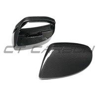 AUDI A6/S6/RS6 C8 2015-2025 CARBON FIBRE MIRRORS WITH LANE ASSIST - RHD