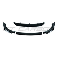 BMW X6 G06 2019-2022 GLOSS BLACK SPLITTER - V2