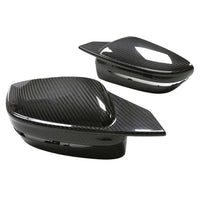 BMW G14/G15/G16 8 SERIES 2018+ LHD DRY CARBON FIBRE MIRROR COVER REPLACEMENTS - V1