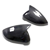 AUDI A4 B9 2015-2023 CARBON FIBRE MIRROR COVERS WITH BLINDSPOT ASSIST