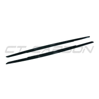 BMW 5 SERIES F10/F11 2011-2017 GLOSS BLACK SIDE SKIRTS