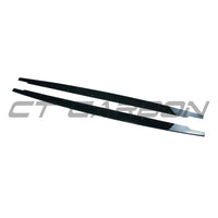 BMW 3 SERIES E92/E93 2006-2013 GLOSS BLACK SIDE SKIRTS