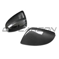 AUDI A6/S6/RS6 C8 2015-2025 DRY CARBON FIBRE MIRRORS - RHD