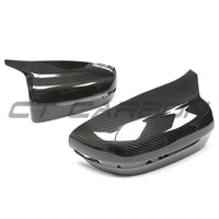BMW G42 2 SERIES 2022+ LHD DRY CARBON MIRROR COVER REPLACEMENTS - V2