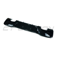 BMW 1 SERIES F20/F21 2012-2014 PRE-LCI GLOSS BLACK DIFFUSER - DUAL TIP
