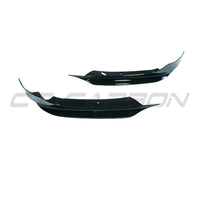 BMW 3 SERIES E90/E91 LCI SE 2009-2011 GLOSS BLACK CORNER SPLITTERS