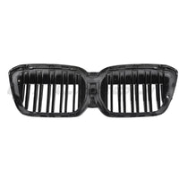BMW IX3 G08 BEV DOUBLE SLAT CARBON FIBRE FRONT GRILLE-Grille-CT CARBON-CT Carbon - High-quality carbon fiber and gloss black aerodynamic parts for premium sports and luxury vehicles.