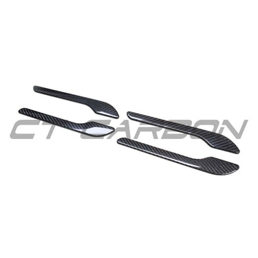 TESLA MODEL Y 2025+ FACELIFT DRY CARBON FIBRE DOOR HANDLE COVER