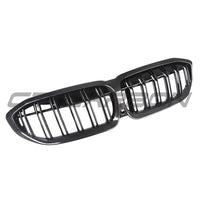 BMW 3 SERIES G20/G21 2018-2022 CARBON FIBRE DOUBLE SLAT GRILLE