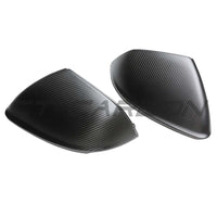 AUDI Q8/SQ8/RSQ8 & LAMBORGHINI URUS MATTE CARBON FIBRE MIRRORS - WITHOUT LANE ASSIST - RHD & LHD