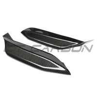 BMW M3/M4 (F80 F82 F83) 2014-2020 UPPER FRONT CARBON FIBRE CANARDS